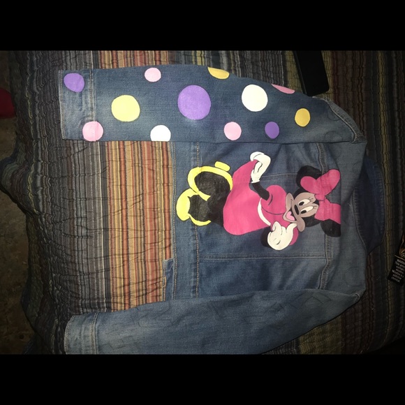 Hand painted jacket - Picture 2 of 11